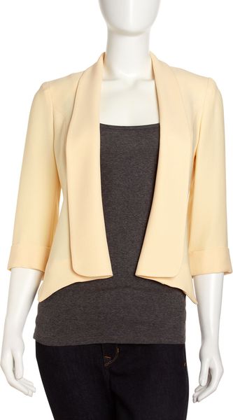 Alberto Makali Slouchy Open Front Jacket - Lyst