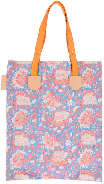 Carven Printed Tote Bag - Lyst