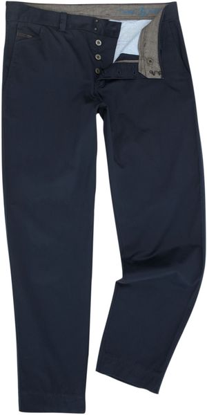 Diesel Straight Leg Chinos - Lyst