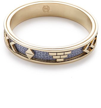 House Of Harlow Blue Star Aztec Bangle - Lyst