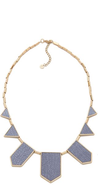 House Of Harlow Blue Star Station Necklace - Lyst