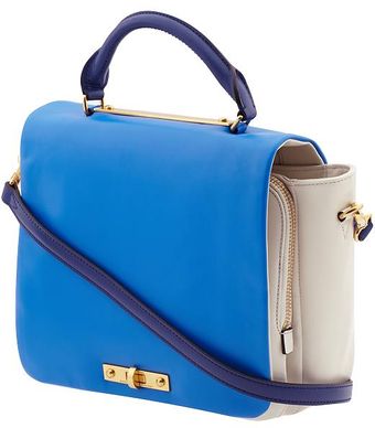 Marc By Marc Jacobs Goodbye Columbus Colorblocked Top Handle - Lyst