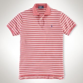 Polo Ralph Lauren Customfit Striped Polo - Lyst