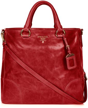 Prada Bag Red - Lyst