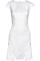 Richard Nicoll Meshpaneled Cotton Dress