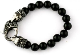 Stephen Webster Raven Head Beaded Bracelet - Lyst