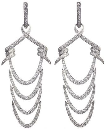 Stephen Webster Forget Me Knot Chain Ripple Earrings - Lyst