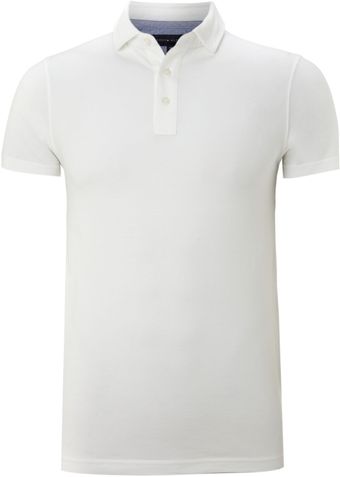 Tommy Hilfiger Italian Cut Away Polo - Lyst