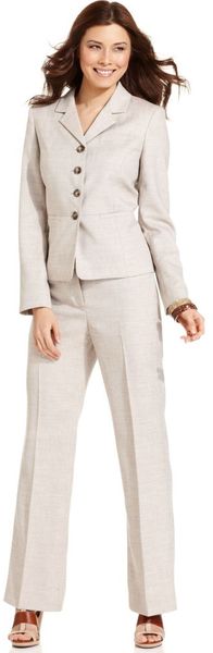 Anne Klein Four-Button Jacket Trousers - Lyst