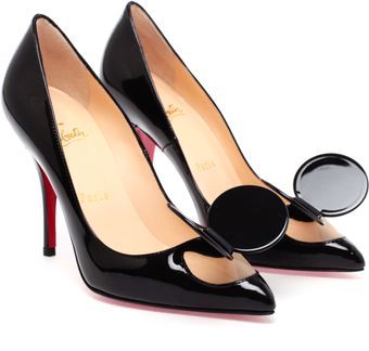 Christian Louboutin Madame Mouse Patent Leather Pumps - Lyst