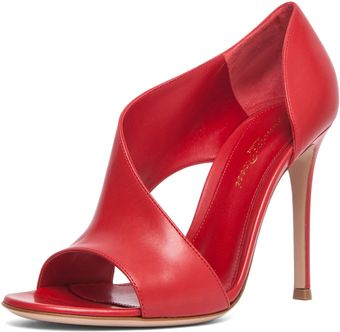 Gianvito Rossi Heel in Red - Lyst