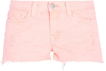 J Brand Loose Fit Cut Off Shorts - Lyst