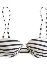 J.Crew Double Stripe Underwire Top