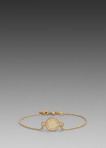 Marc By Marc Jacobs Enamel Discs Bracelet in Creamoro - Lyst