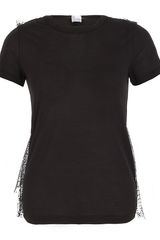 RED Valentino Tulle Bow Back Tshirt