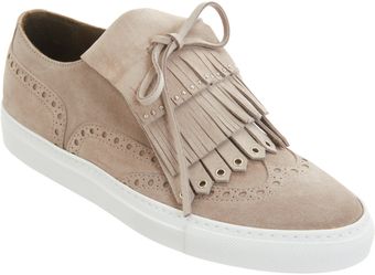 Sartore Fringed Kiltie Sneaker - Lyst