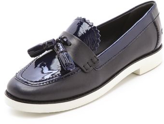 Tory Burch Careen Loafers with Contrast Sole - Lyst