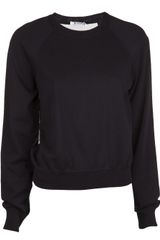 Alexander Wang Cotton Knit Raglan Pullover