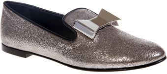 Giuseppe Zanotti Bow Detail Slipper - Lyst