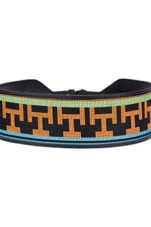 MSGM Aztec Woven Belt - Lyst