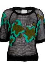 3.1 Phillip Lim Short Sleeve Jumper