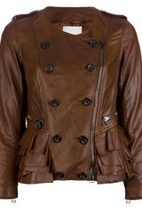 3.1 Phillip Lim Double Breasted Leather Jacket