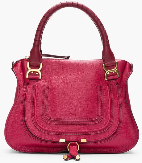 red chloe handbag