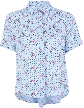 Kenzo Printed Blouse - Lyst