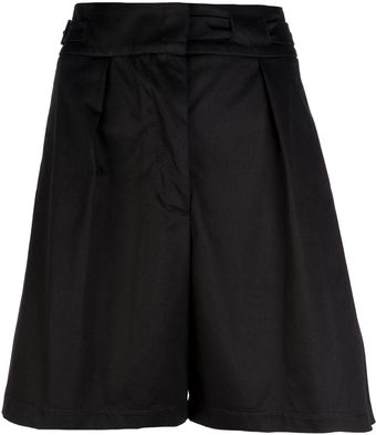 McQ by Alexander McQueen Buckled Knee Length Shorts - Lyst