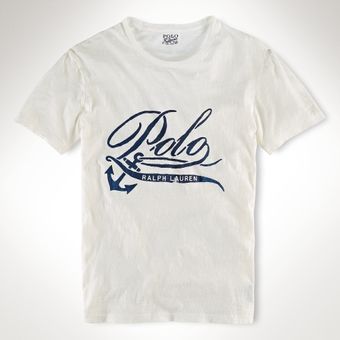 Polo Ralph Lauren Customfit Graphic T-shirt - Lyst