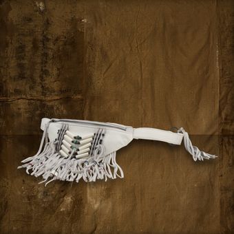 Ralph Lauren Fringe Canvas Waist Pack - Lyst