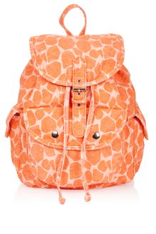 Topshop Denim Giraffe Backpack - Lyst