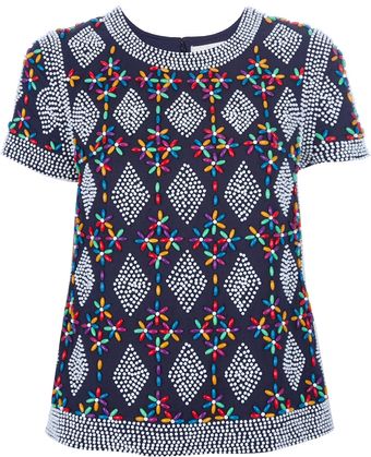 YMC Beaded Top - Lyst