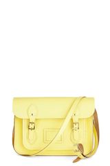 ModCloth Cambridge Satchel Upwardly Mobile Satchel in Lemon 13