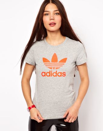 Adidas Trefoil T-Shirt - Lyst