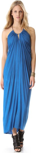 Cut25 By Yigal Azrouël Halter Maxi Dress - Lyst