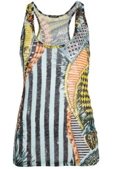 Balmain Printed Top - Lyst