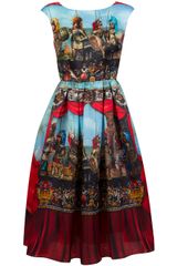 Dolce & Gabbana Soldier Print Dress