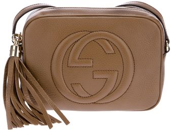 Gucci Logo Shoulder Bag - Lyst