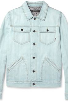 Gucci Washed Denim Jacket - Lyst