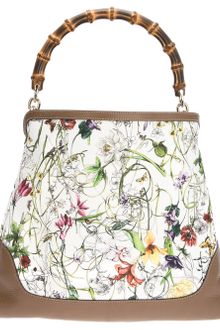 Gucci Diana Flora Tote - Lyst