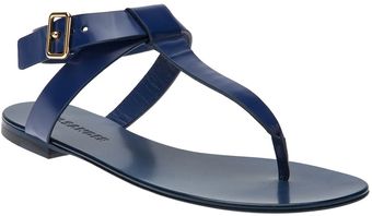 Jil Sander Leather Sandal - Lyst