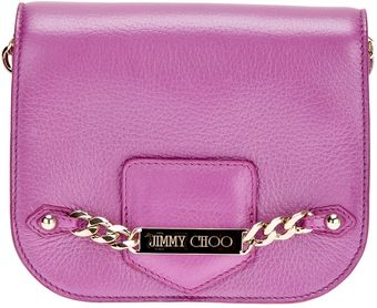 Jimmy Choo Chain Shoulder Bag - Lyst