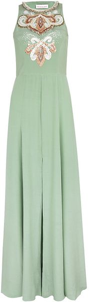 Matthew Williamson Embellished Silk Gown - Lyst