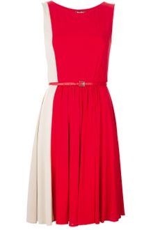 Max Mara Studio Granada Colour Block Dress - Lyst