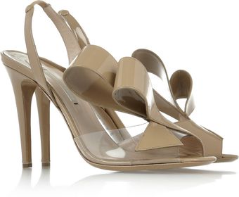 Nicholas Kirkwood Patentleather and Pvc Slingbacks - Lyst