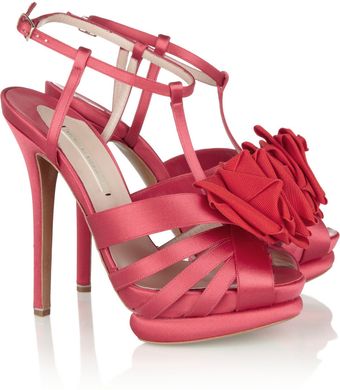 Nicholas Kirkwood Satin Sandals - Lyst