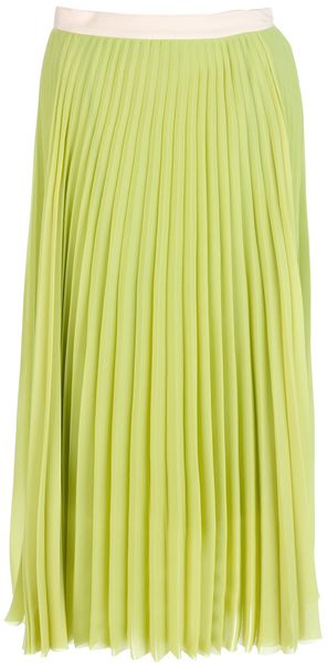 Paul Smith Pleated Skirt - Lyst
