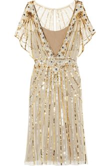 Temperley London Web Sequined Tulle Dress - Lyst