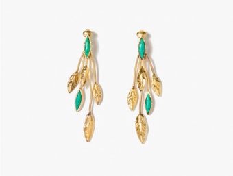 Aurelie Bidermann Malibu Blue Long Earrings - Lyst
